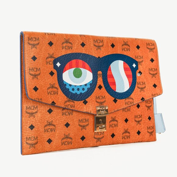 MCM X Craig & Karl 2013 Eyes On The Horizon Monogram Portfolio Case - Picture 2 of 11